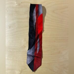 Valerio Garati Elegant Red and Black Men's Tie (DV)